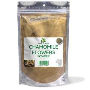 Chamomile Flowers Powder - 4oz and 1Lb
