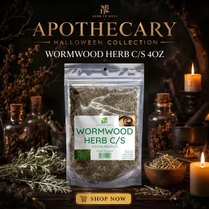 Wormwood herb cut and sifted