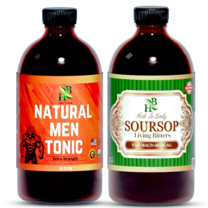 Soursop Living Bitters & Natural Men Tonic - 16 oz. (Combo)