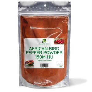 African Bird Pepper Powder 150M HU - 4oz and 1lb