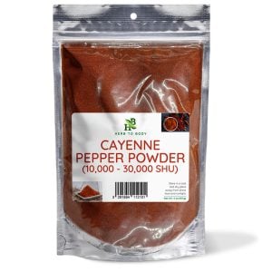 Organic Cayenne Pepper Powder (10,000 - 30,000 SHU) - 4oz and 1lb