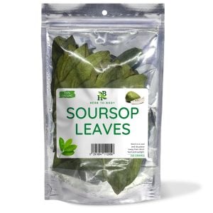 Organic Soursop Leaves - 50g - Approximately 80 leaves