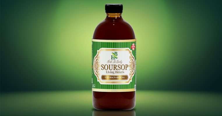 Soursop Living Bitter – Herbal detox tonic with organic soursop fruit and medicinal herbs.