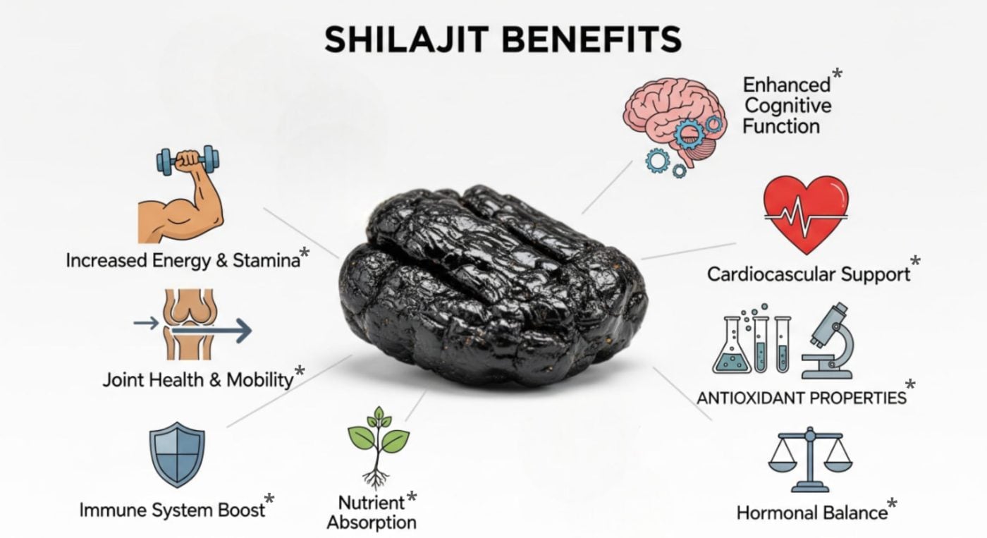 health benefits of shilajit