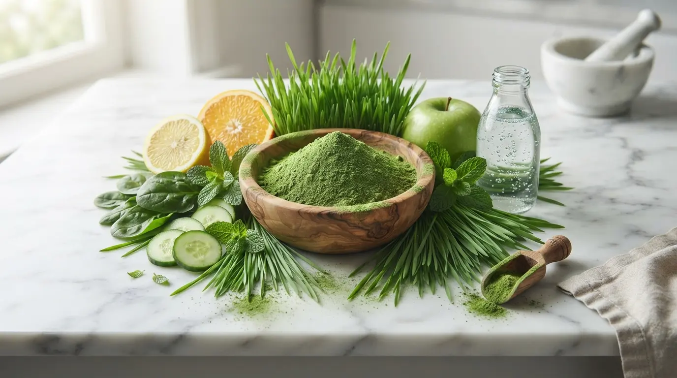 wheat grass powder