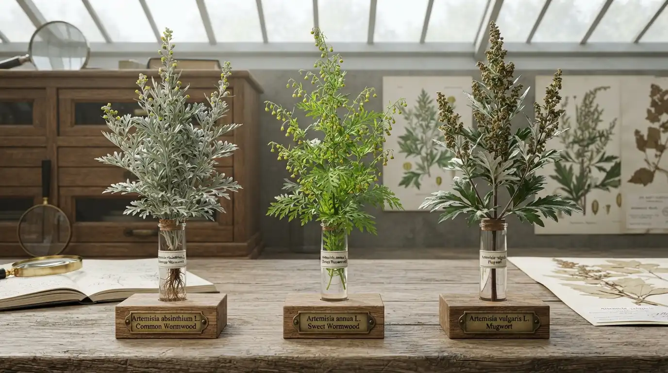 mugwort vs wormwood 