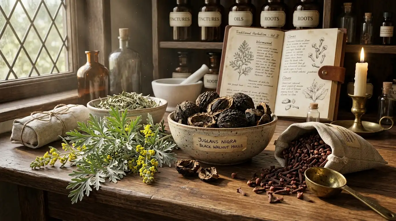 wormwood cloves black walnut​